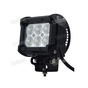 Unisun 9-32V Barre lumineuse LED CREE 3W 4 pouces 18 watts étanche